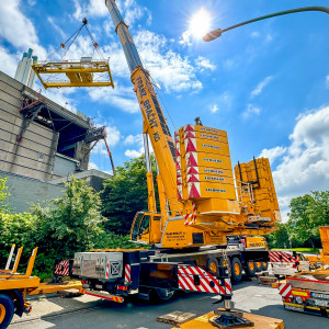 Austausch Kranbrücke Müllverbrennungsanlage vergrössern